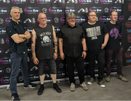 Band with HMV screen